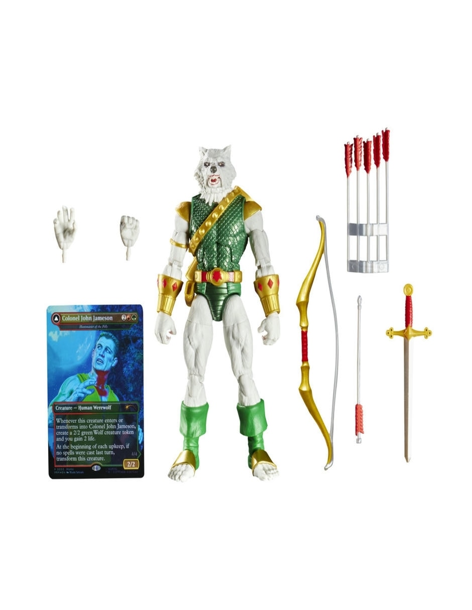 Figura de acción articulada Spider-Man Man-Wolf collectors Marvel