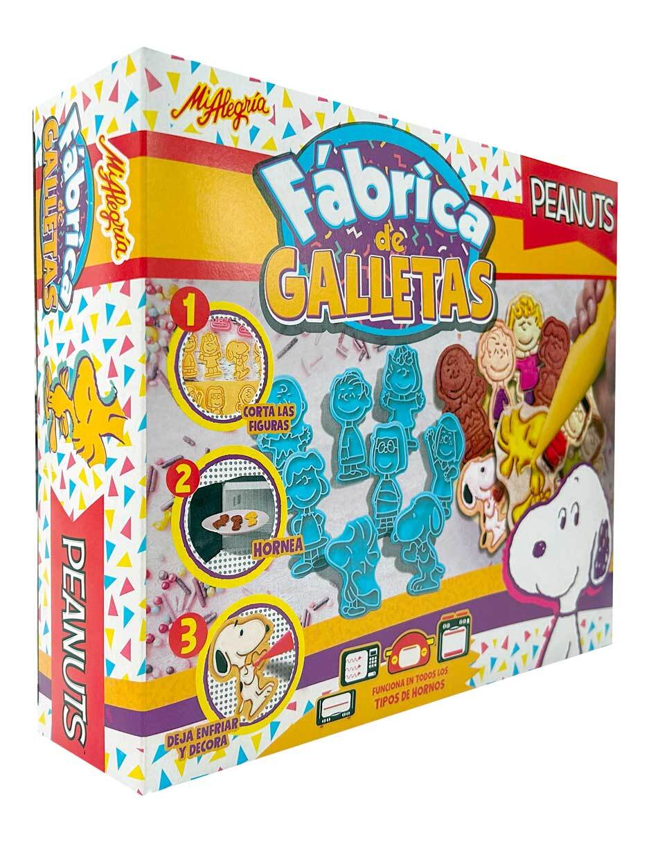 Fábrica de galletas snoopy mi alegría juego de rol para niños