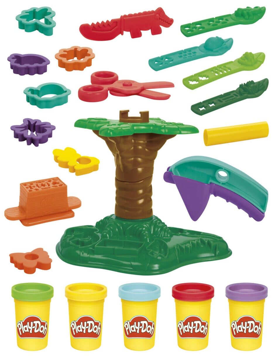 Set de juego Play-Doh Creaciones en la Copa del Árbol Play Doh