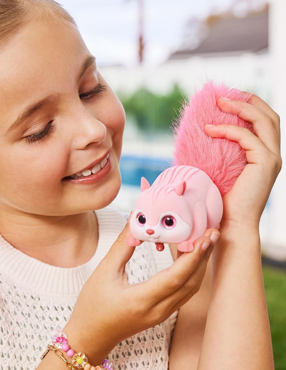 Peluche de ardilla pets alive de 13 cm