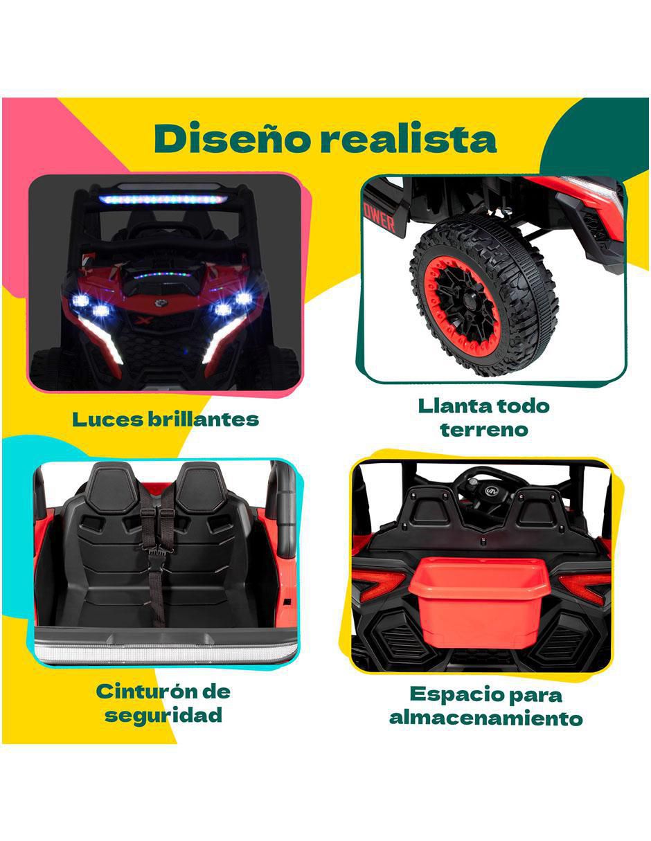 Cuatrimoto montable con control remoto de batería 2