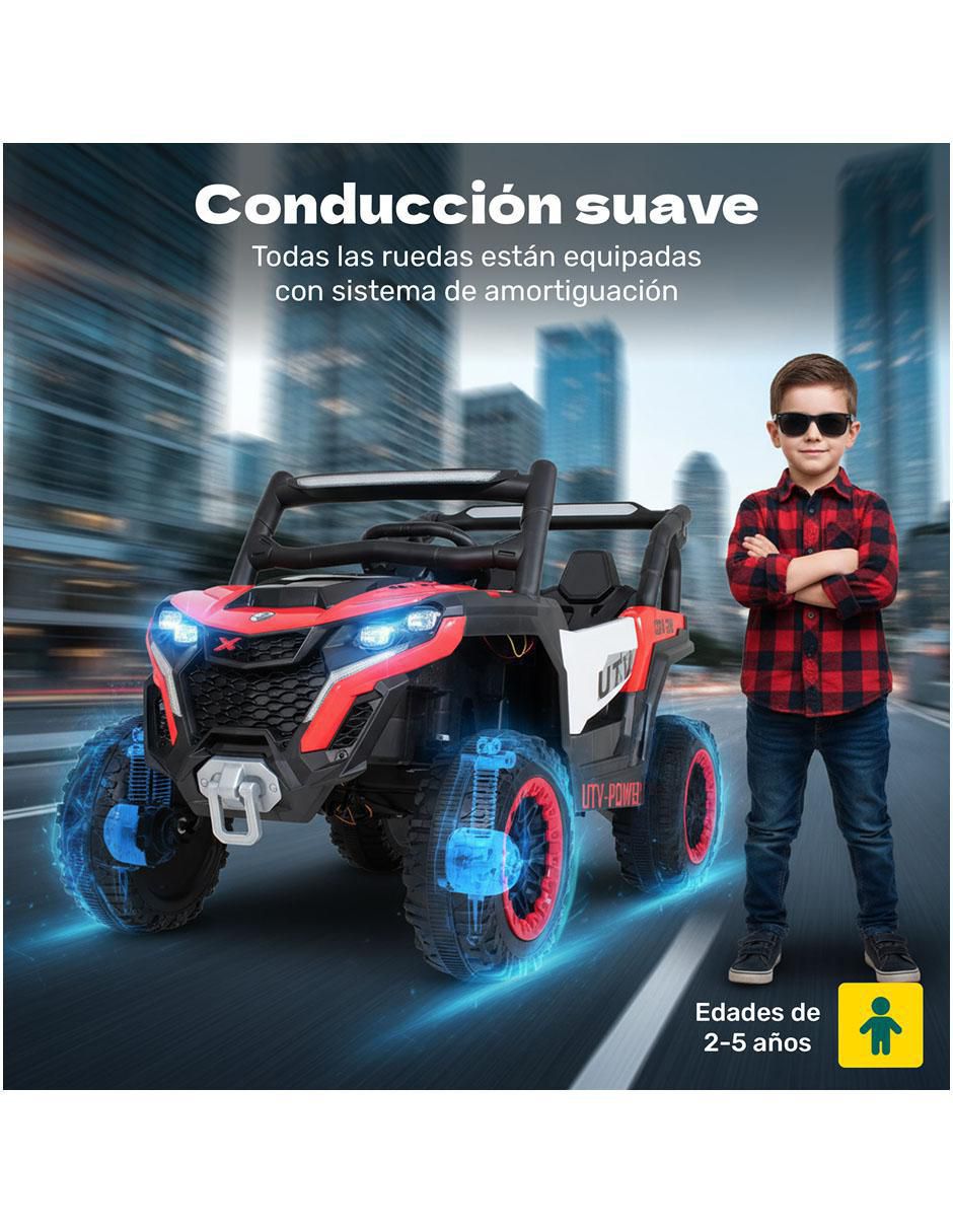 Cuatrimoto montable con control remoto de batería 6