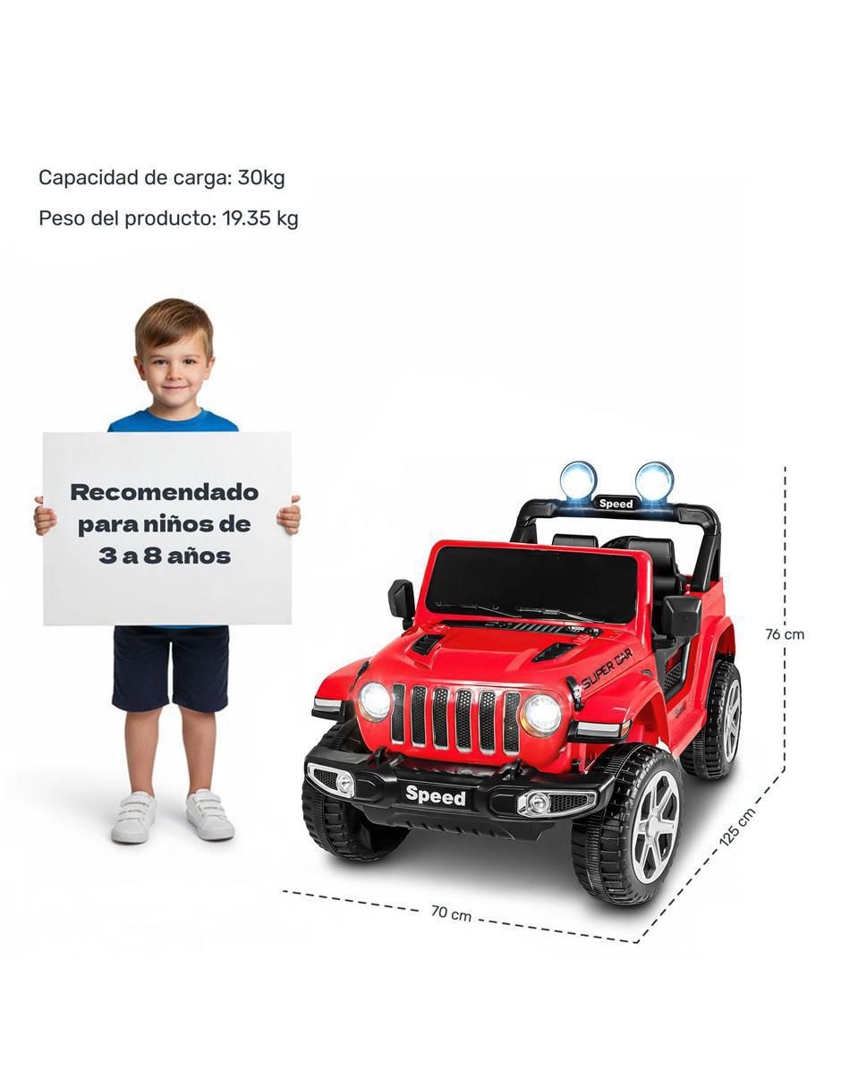 Cuatrimoto montable con control remoto de batería 9