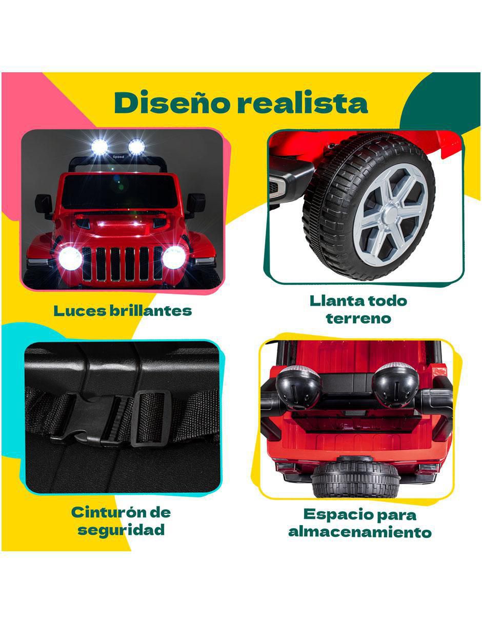 Cuatrimoto montable con control remoto de batería 5