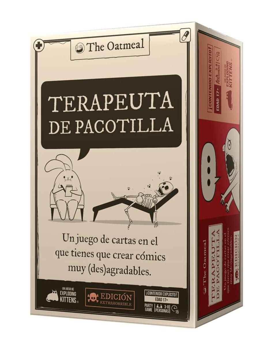 Juego de cartas Terapeuta de Pacotilla 1