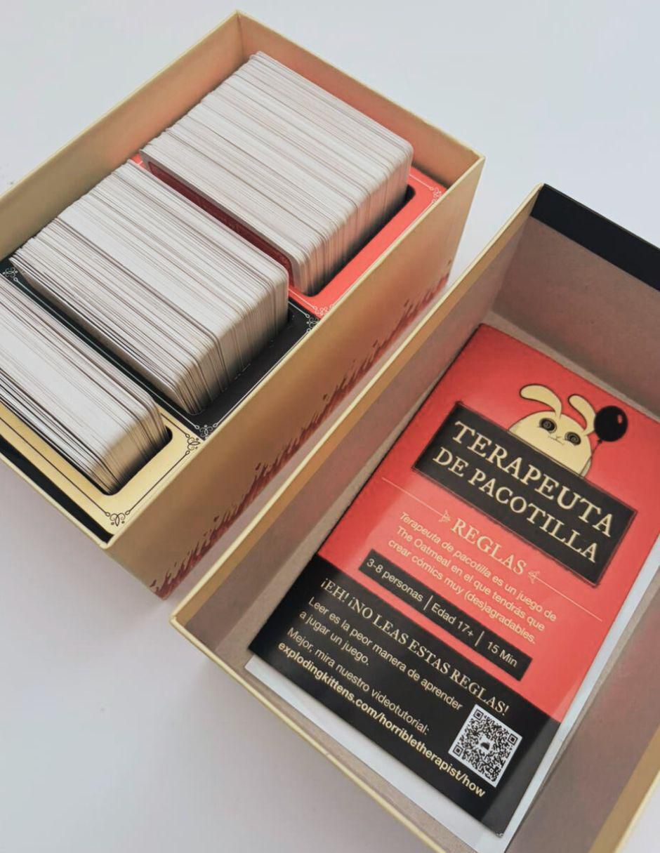 Juego de cartas Terapeuta de Pacotilla 3