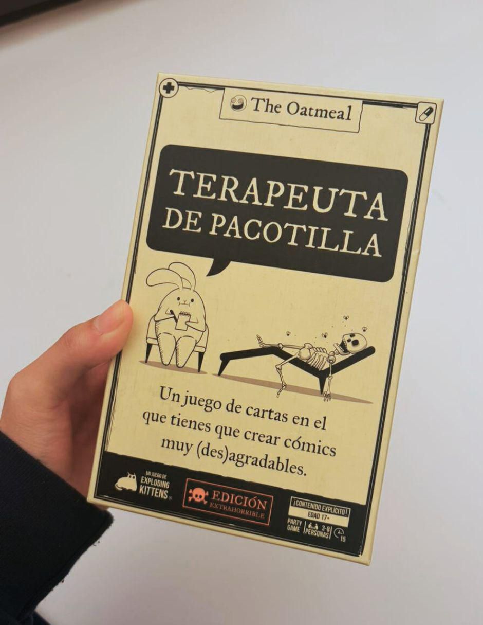 Juego de cartas Terapeuta de Pacotilla