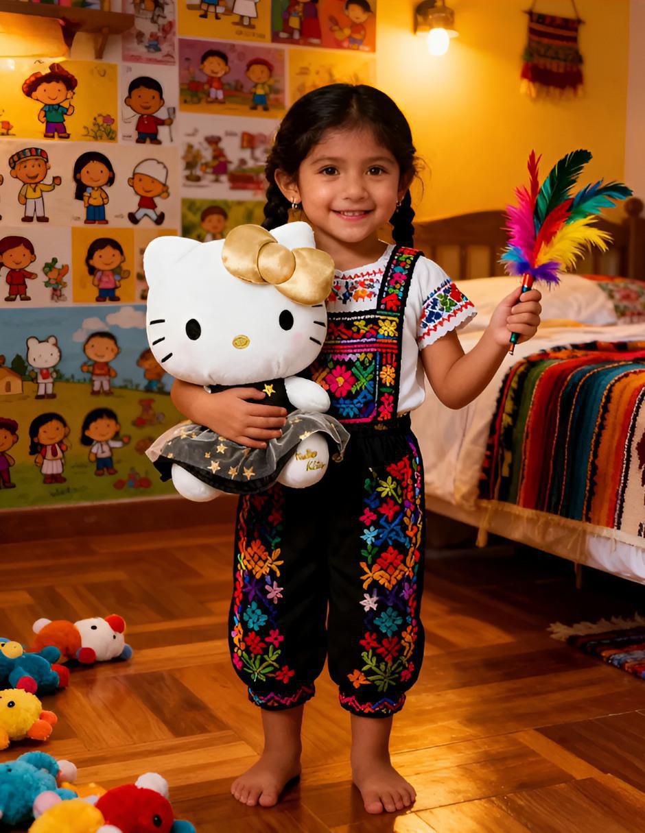 Peluche de gato de 25 cm