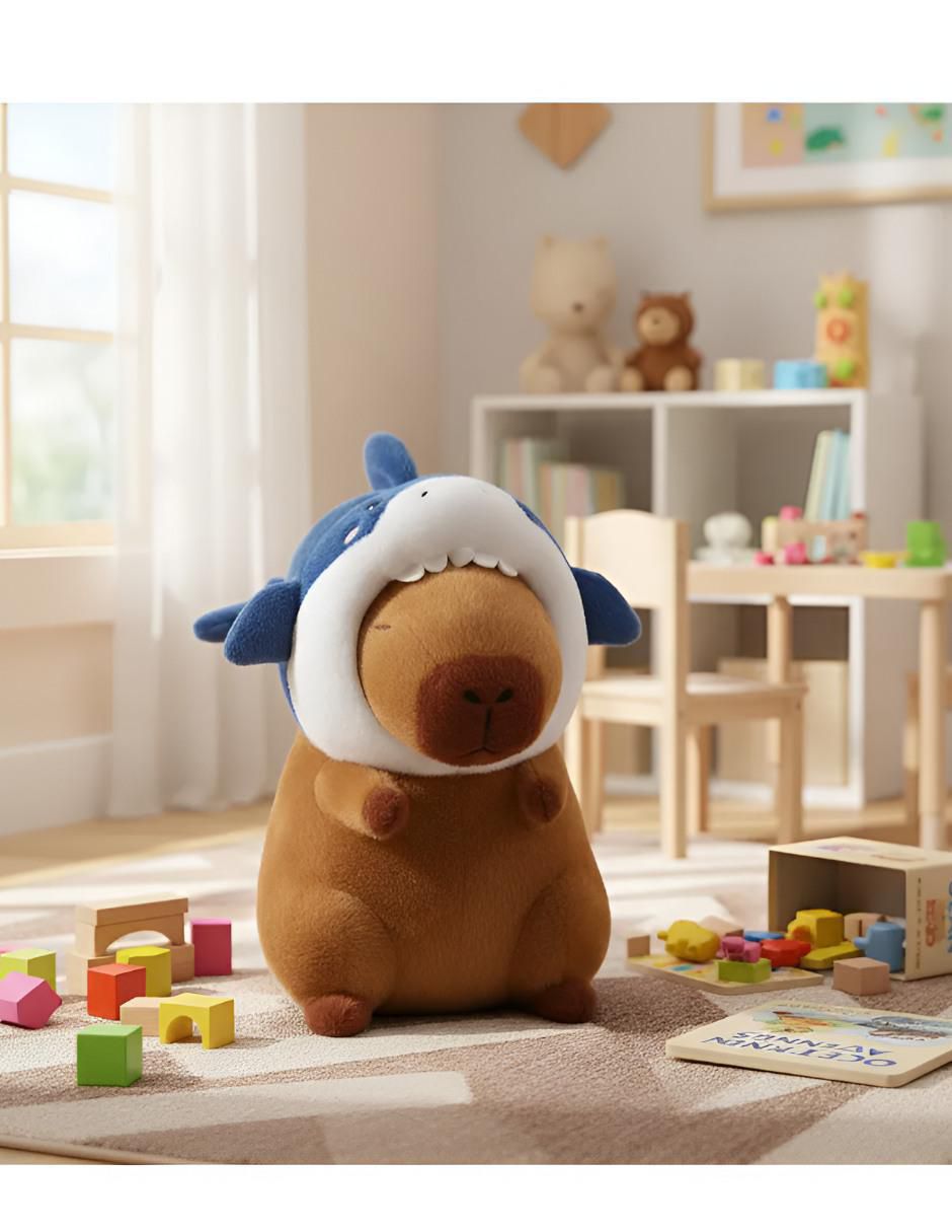 Peluche de capibara de 30 cm