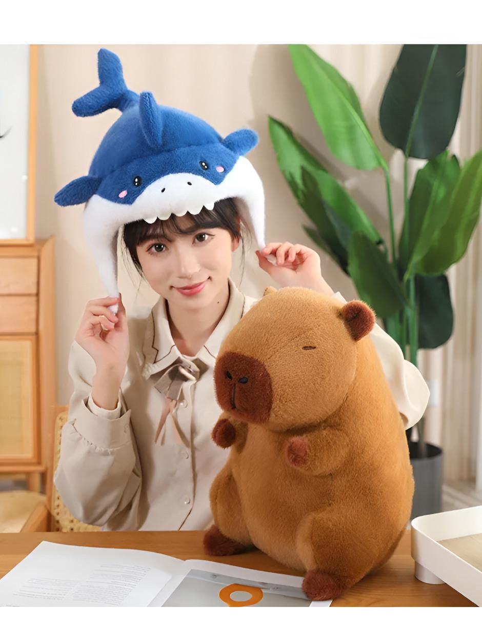 Peluche de capibara de 30 cm