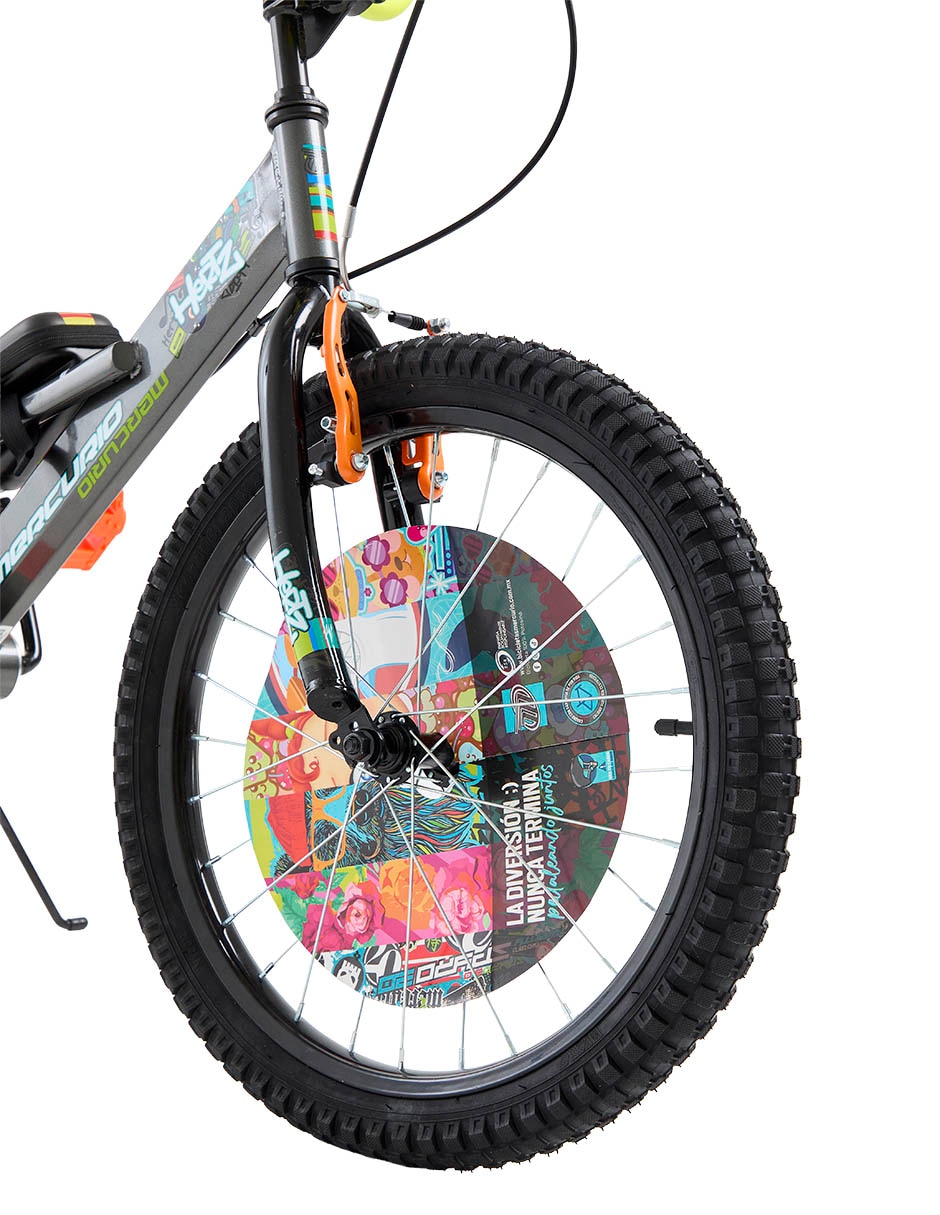 Bicicleta infantil mercurio rodada 20 para niño