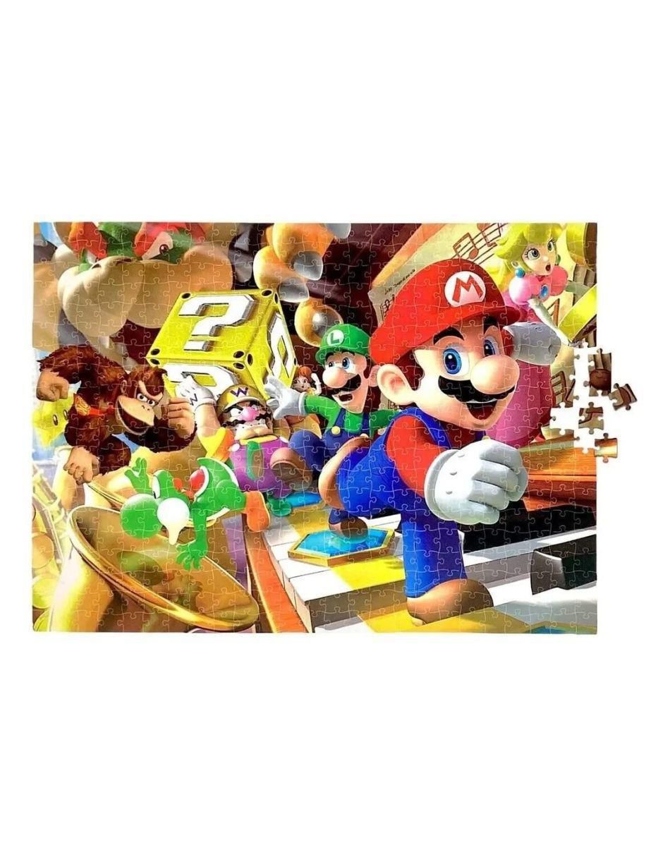 Rompecabezas videojuegos super mario bros Güish 500 piezas