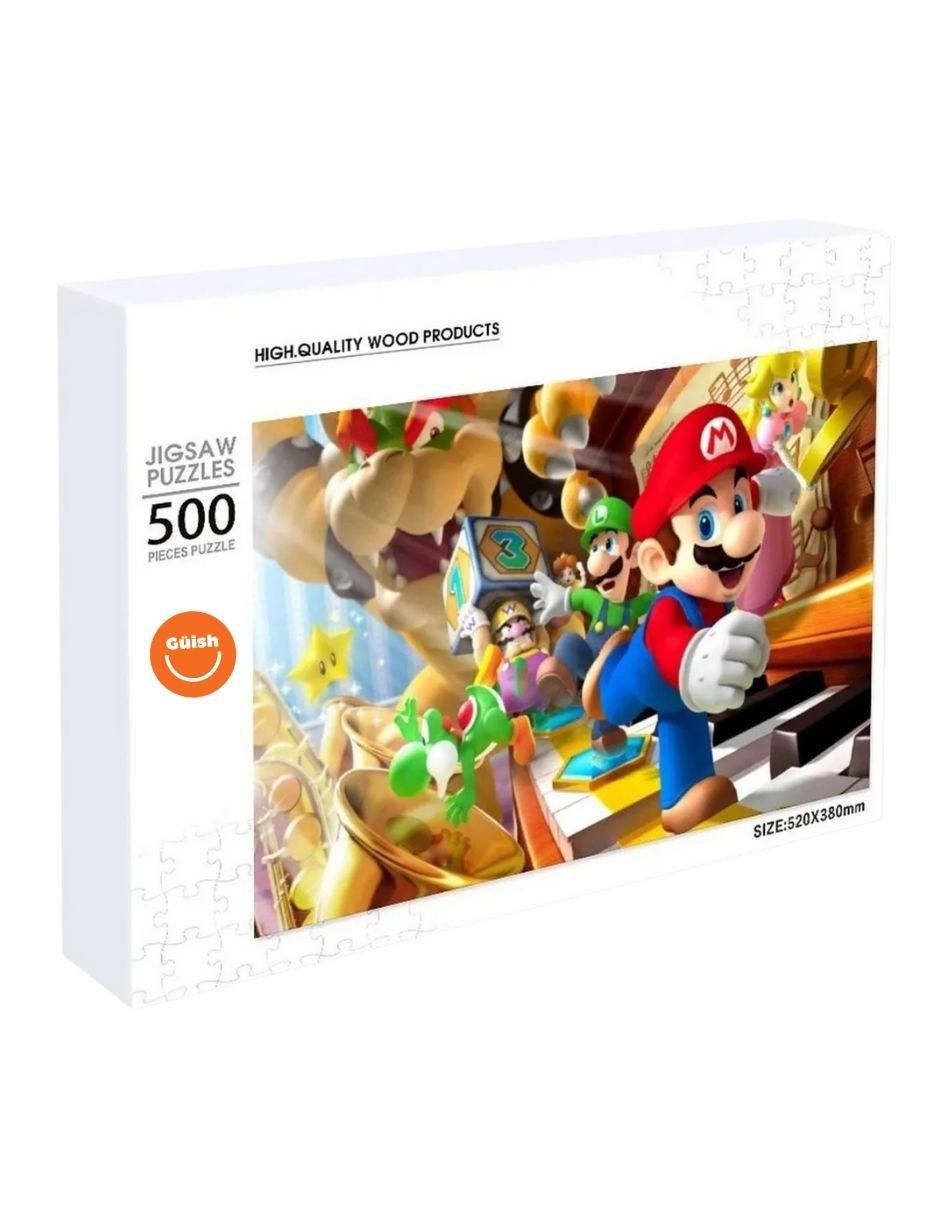 Rompecabezas videojuegos super mario bros Güish 500 piezas 1