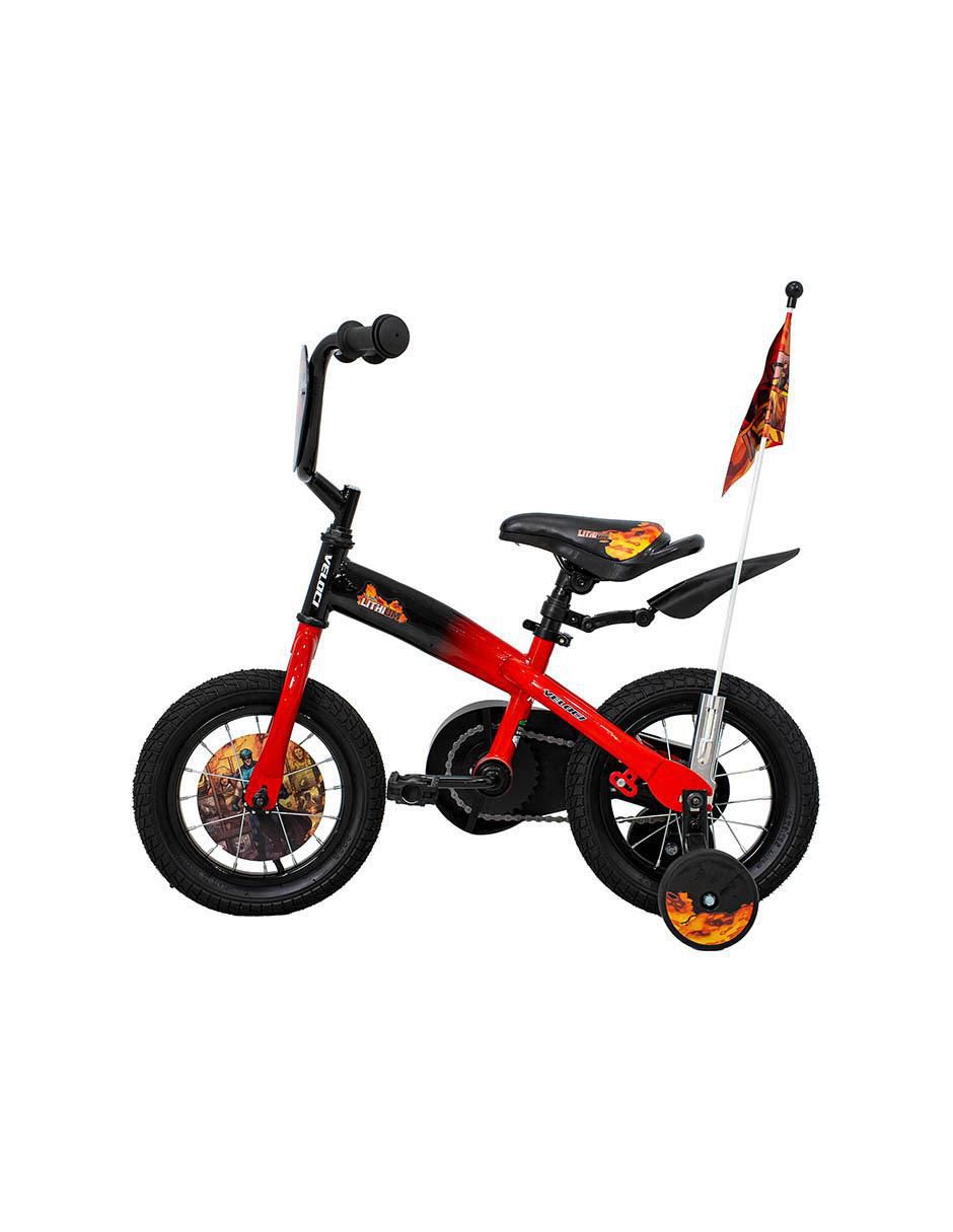 Bicicleta infantil rodada 12 para niña 3