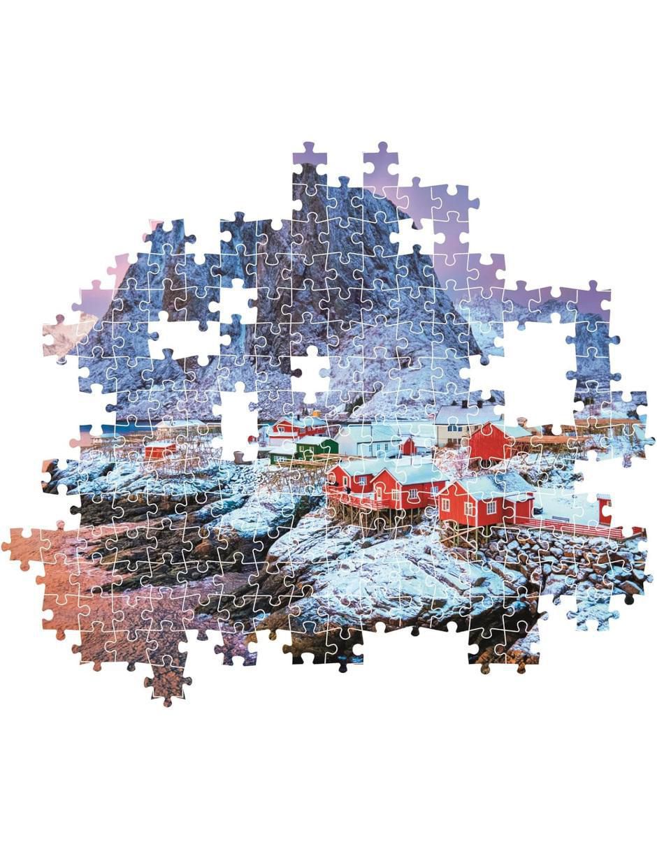 Rompecabezas Lofoten Noruega Villa Hamnoy 500 piezas Rompecabezas Lofoten Noruega Villa Hamnoy 500 piezas