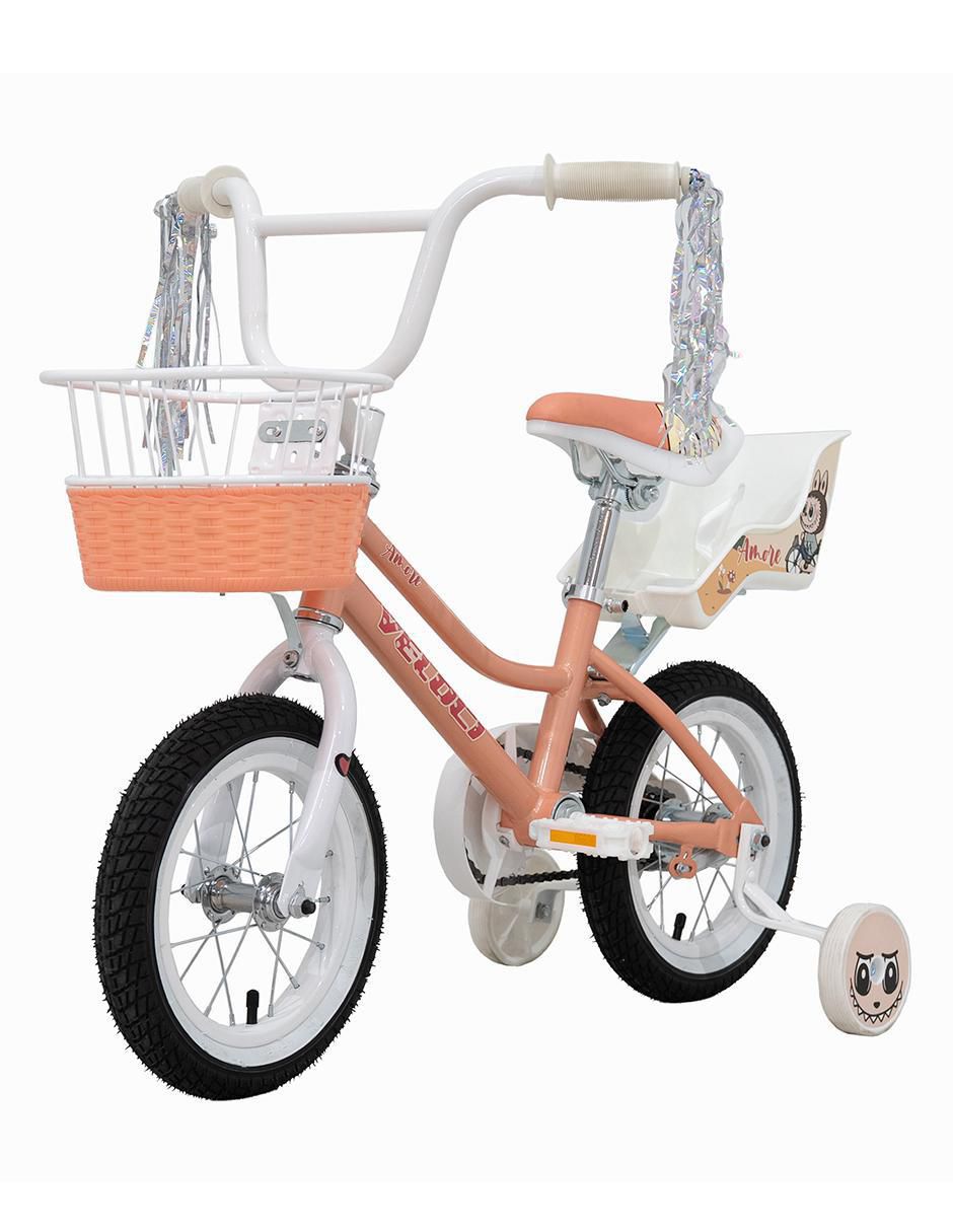 Bicicleta infantil rodada 12 para niña