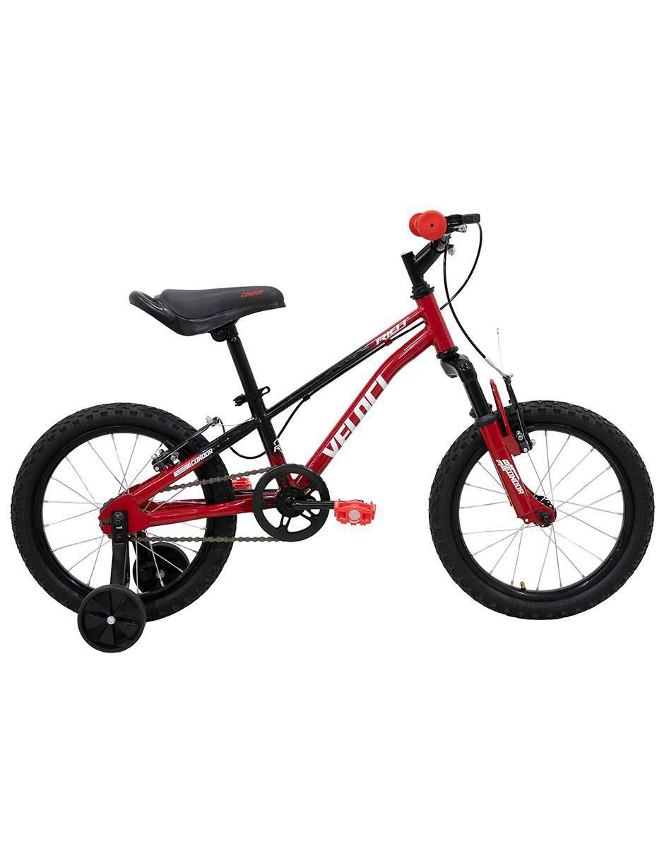 Bicicleta infantil veloci rodada 16 para niño