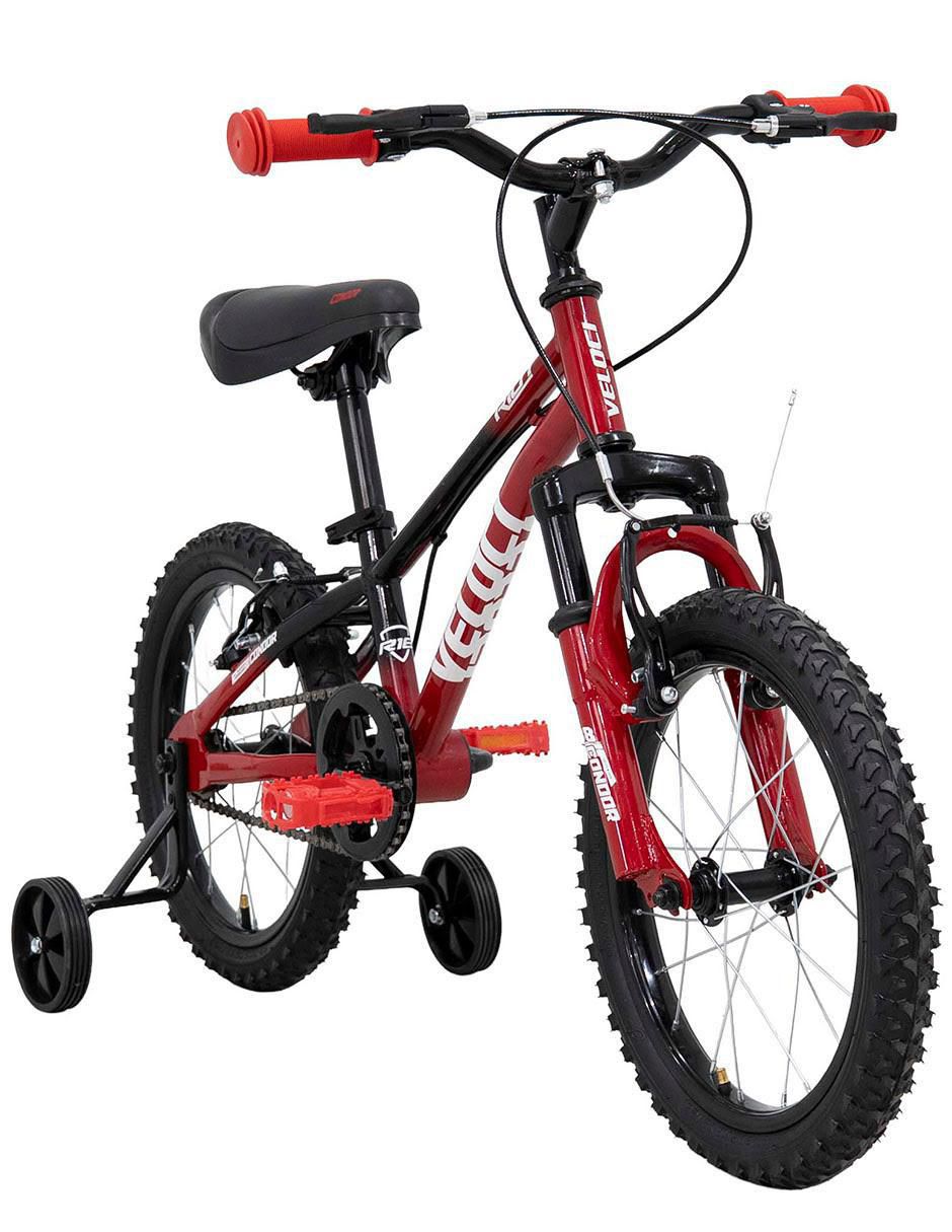 Bicicleta infantil veloci rodada 16 para niño