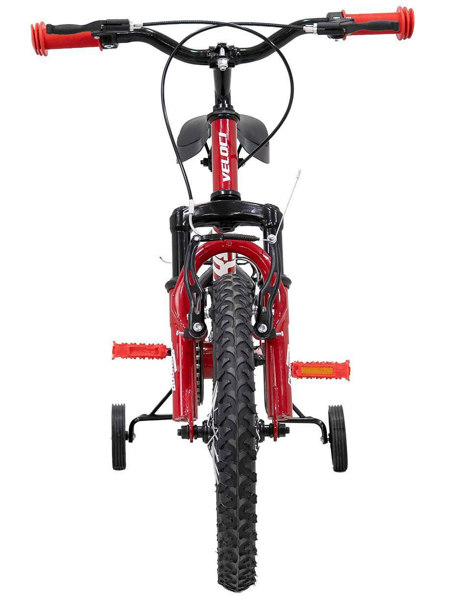 Bicicleta infantil veloci rodada 16 para niño
