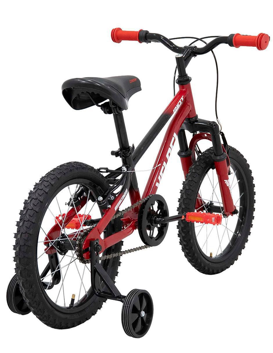 Bicicleta infantil veloci rodada 16 para niño
