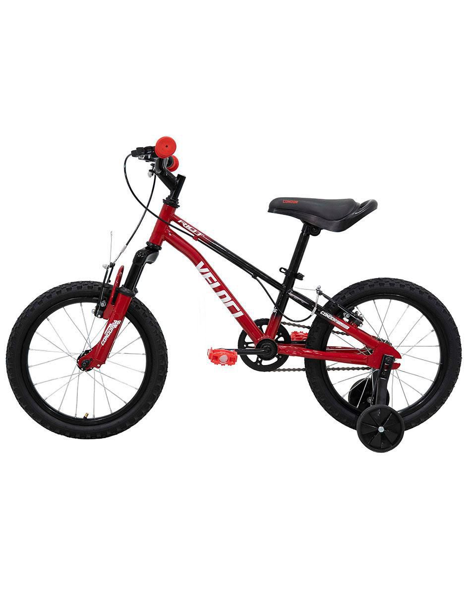 Bicicleta infantil veloci rodada 16 para niño