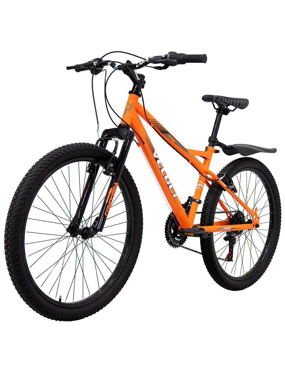 Bicicleta infantil rodada 24 unisex 11