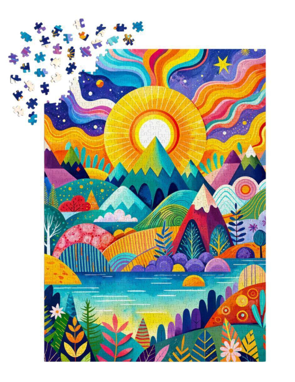 Rompecabezas Horizonte Fascinante Enjoy Puzzle 1000 piezas