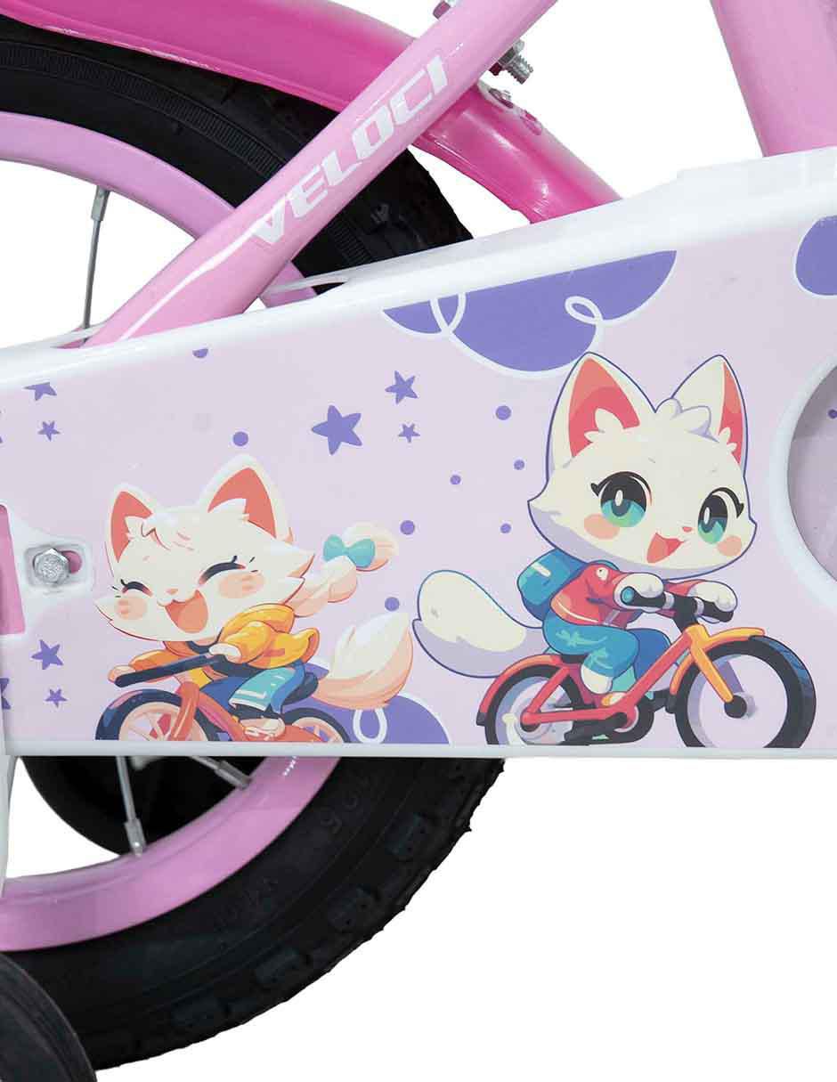 Bicicleta infantil rodada 12 para niña