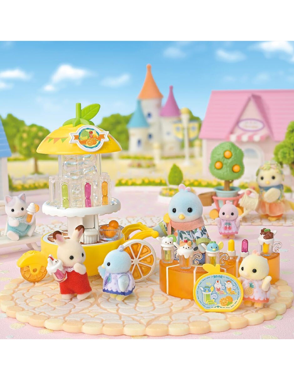 El Puesto de Zumos de los Cítrico Sylvanian Families