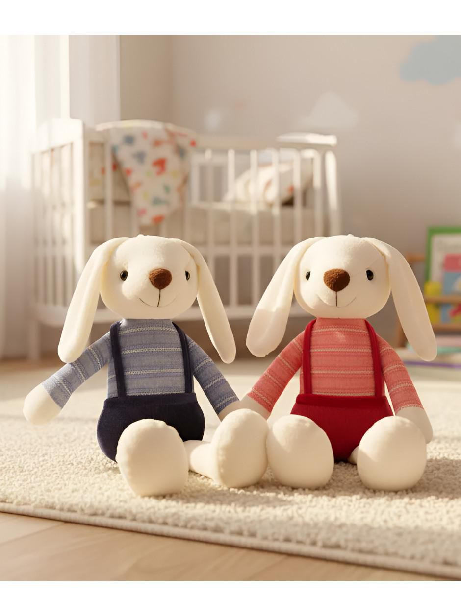 Set de peluches de conejo 4
