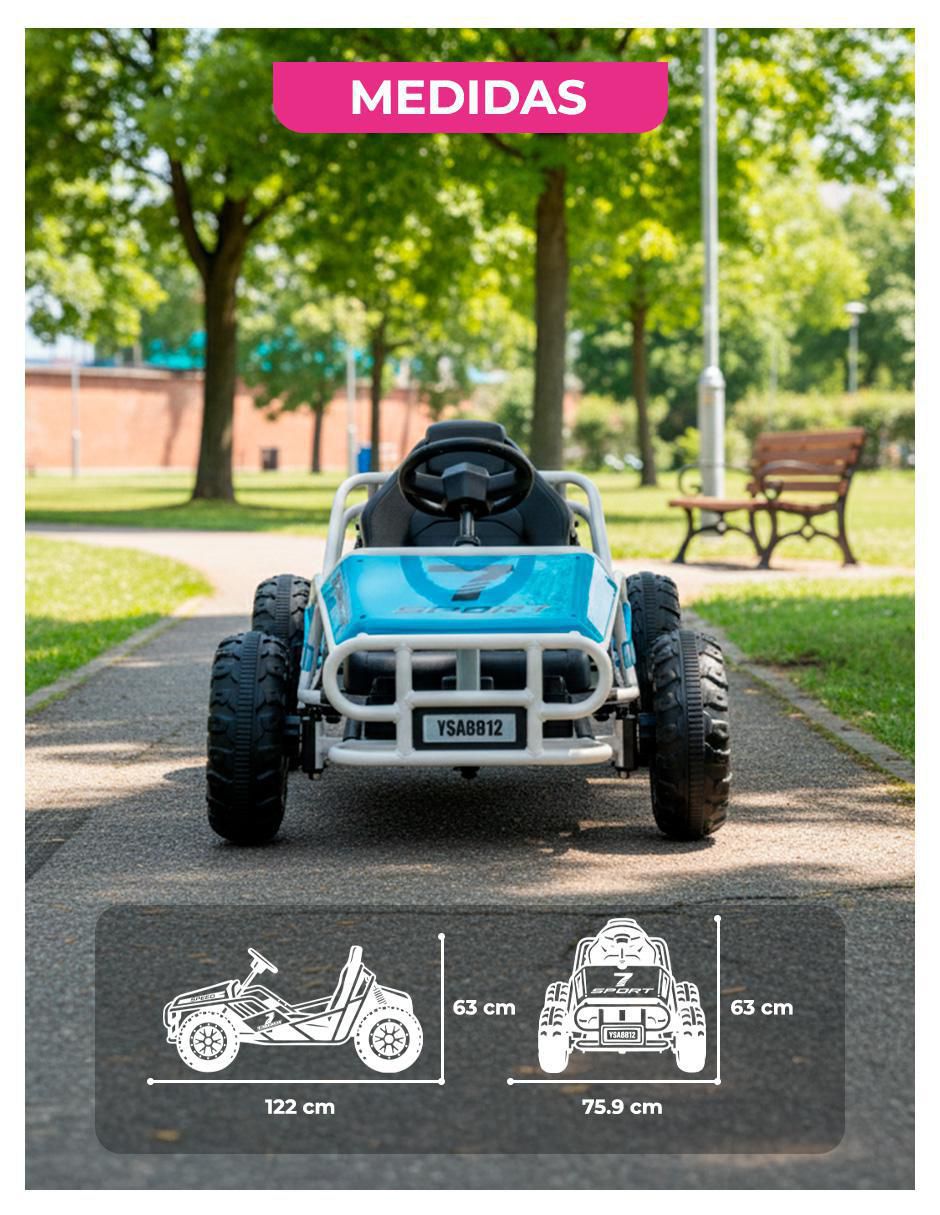 Automóvil montable recargable 7