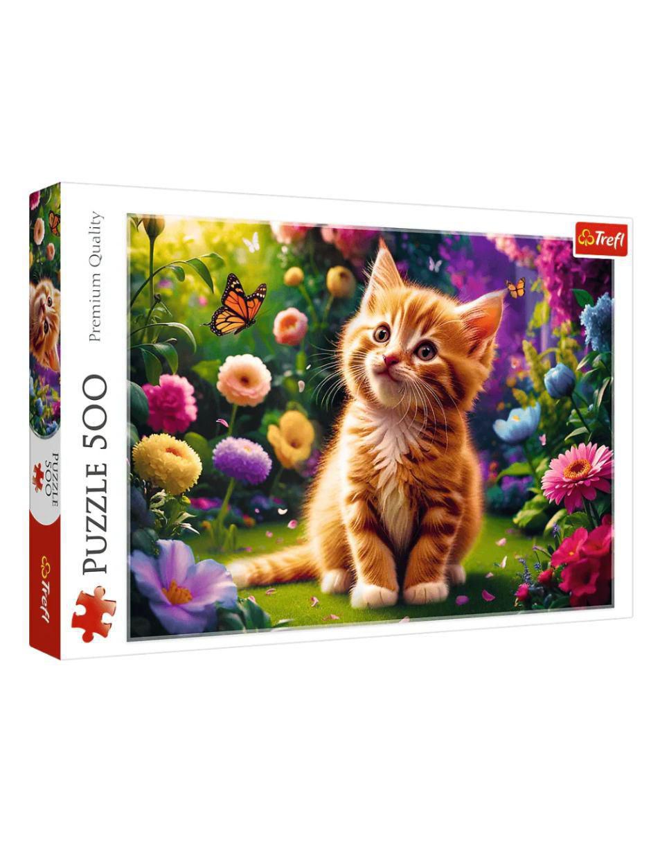 Rompecabezas Gatito Lindo Trefl 500 piezas