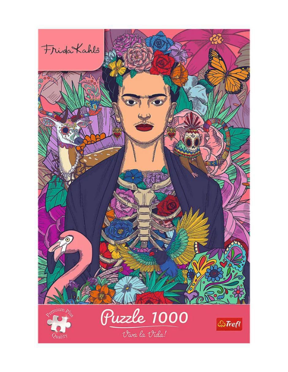 Rompecabezas frida kahlo un alma floreciente Trefl 1000 piezas