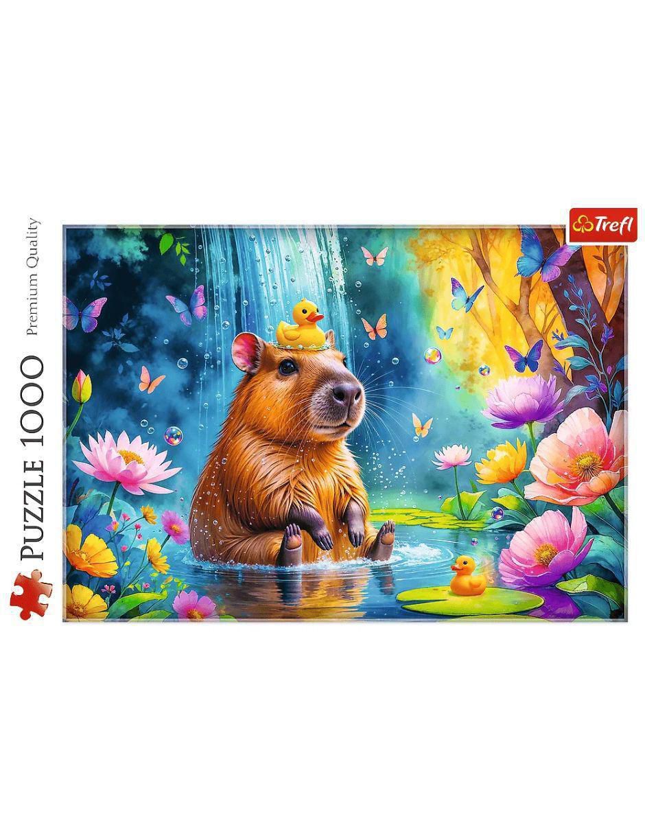 Rompecabezas animales Capibara 1000 piezas Rompecabezas animales Capibara 1000 piezas