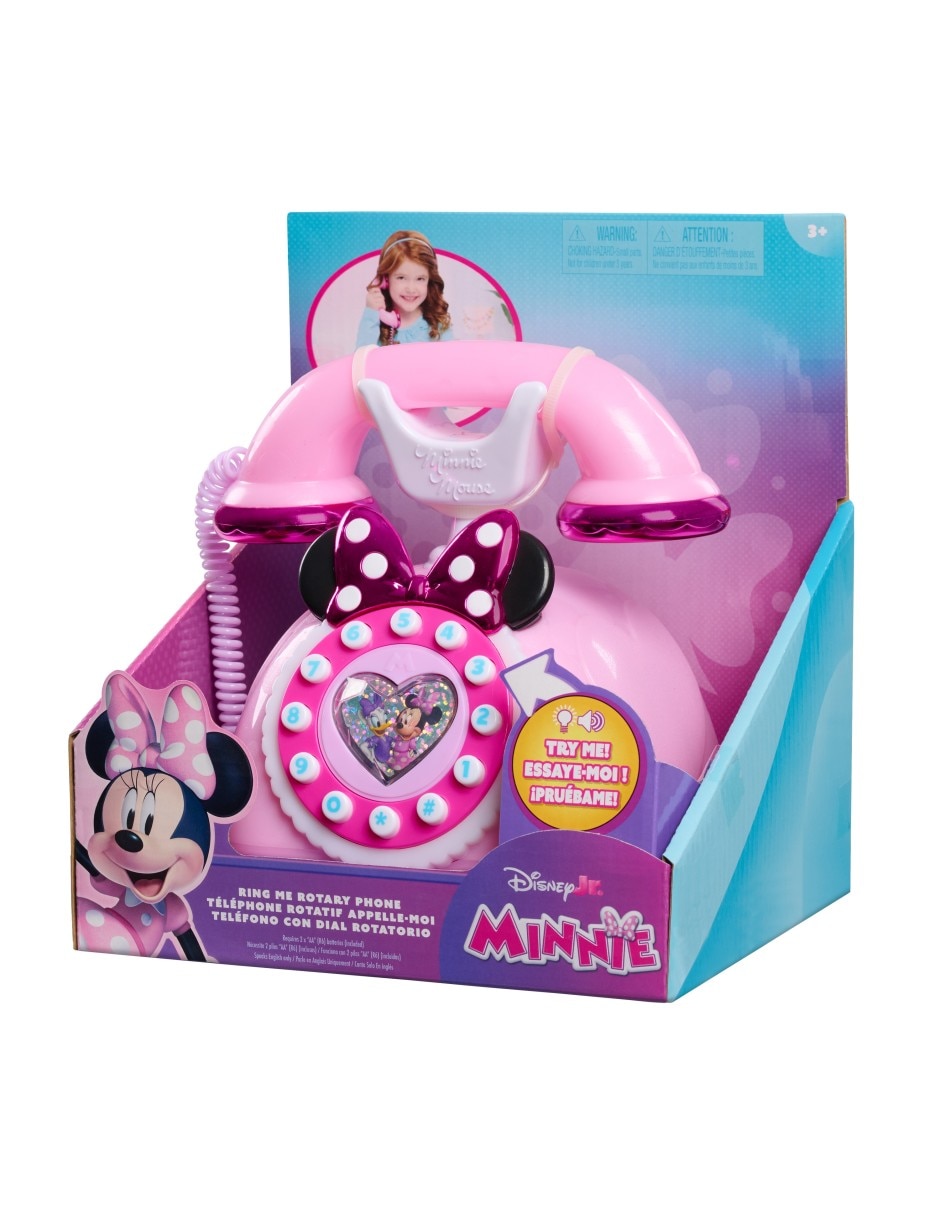 Mouse Telefono Rotativo Ring Me Minnie juego de rol para niños 6