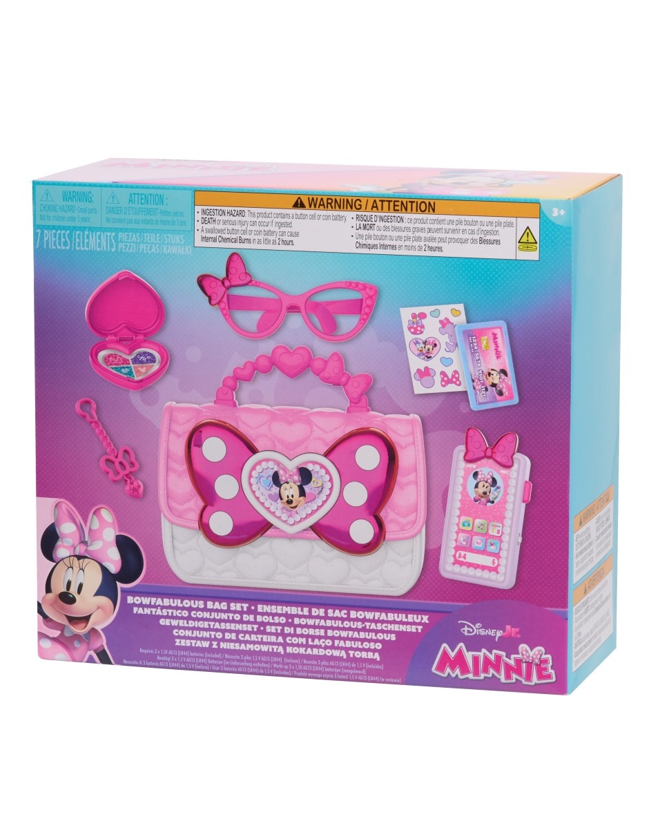 Bowfabulous bag set minnie juego de rol para niños 3