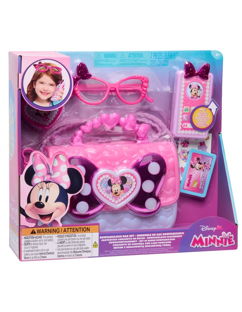 Bowfabulous bag set minnie juego de rol para niños 2