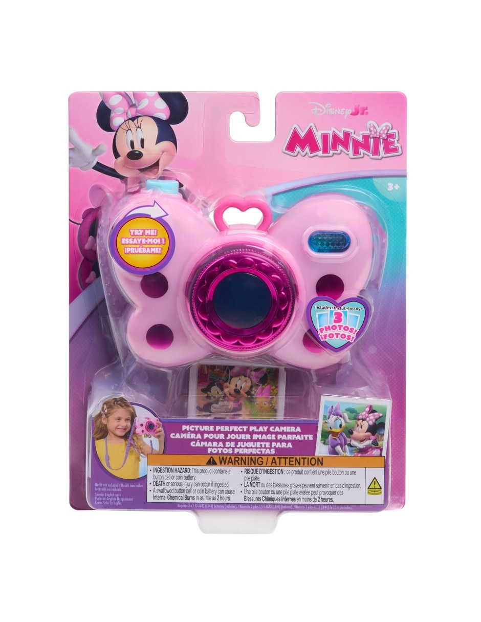 Mouse picture perfect play camera Minnie juego de rol para niños 1