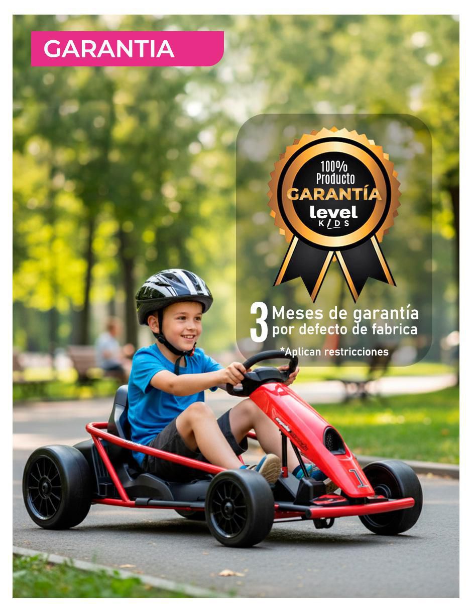 Go kart montable recargable 6