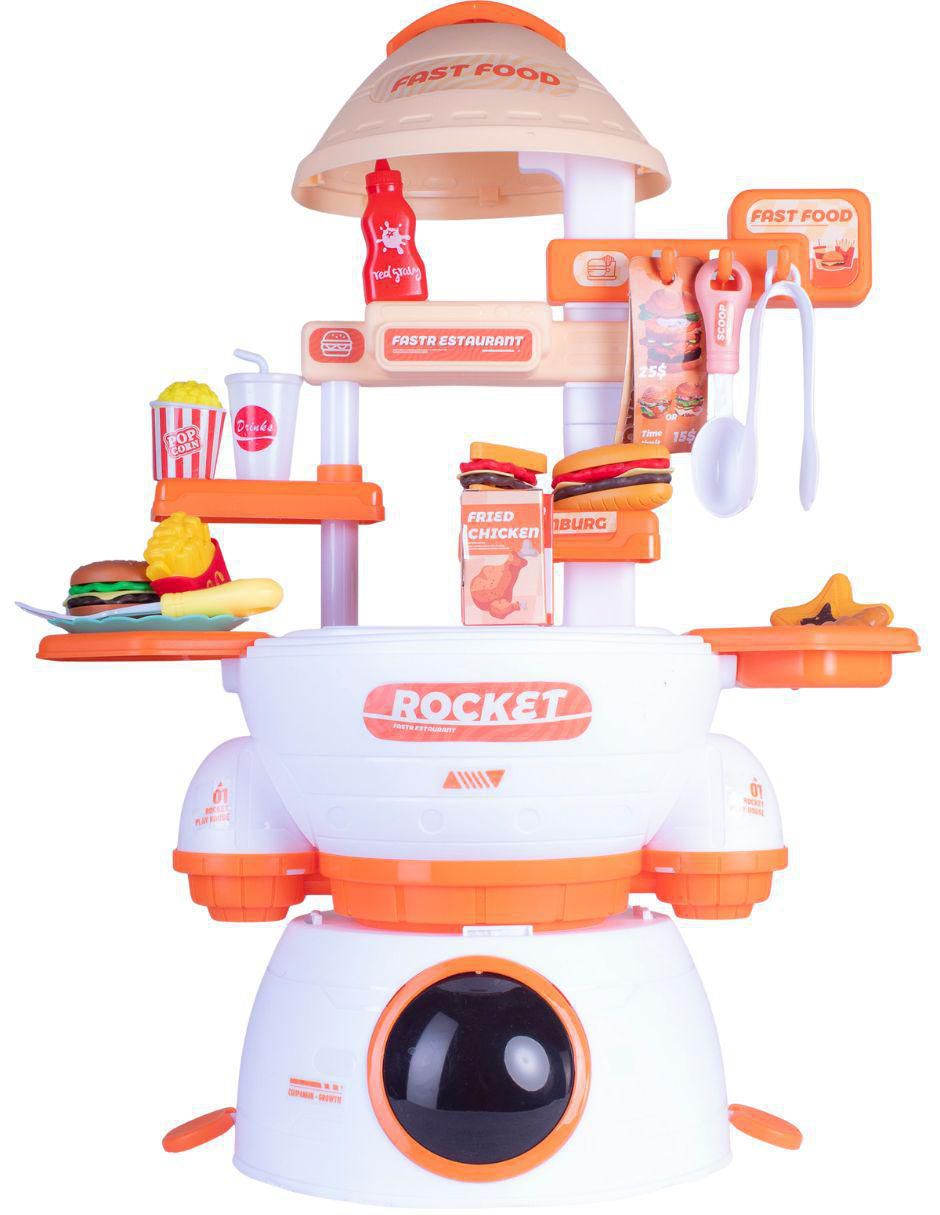 Maletín Fast Food juego de rol para niños