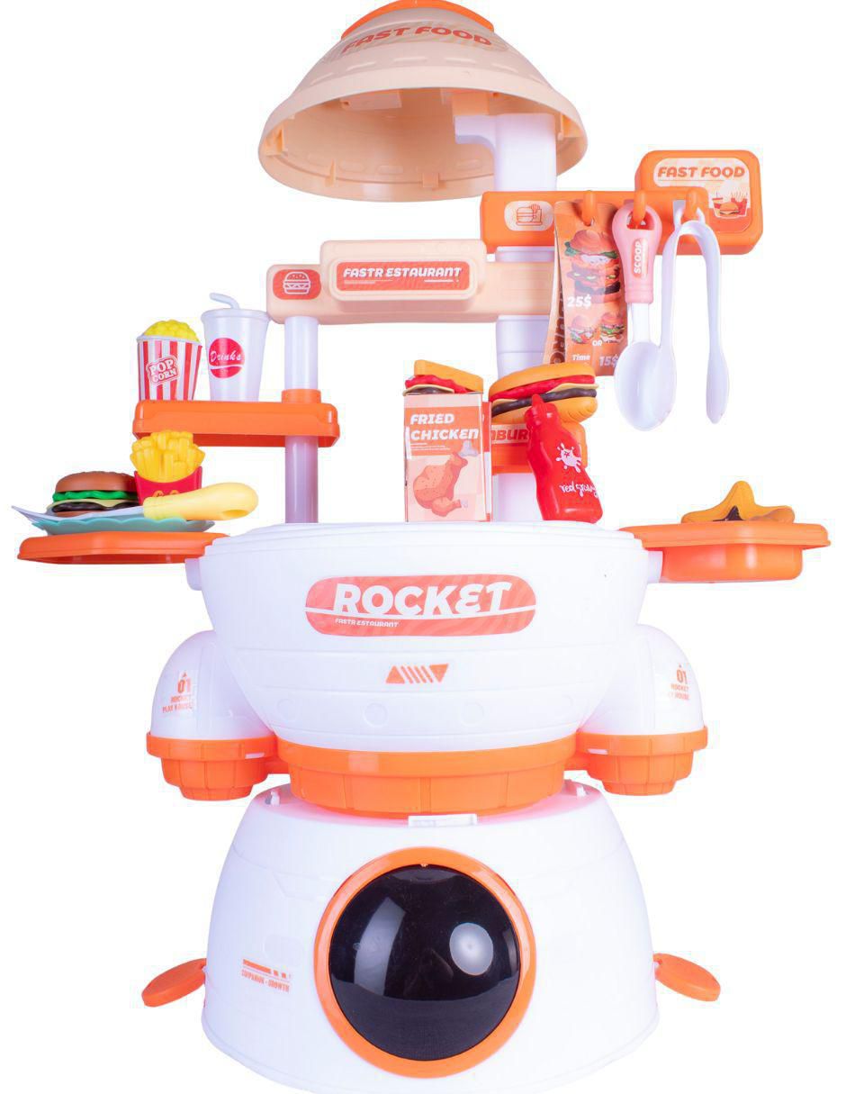 Maletín Fast Food juego de rol para niños