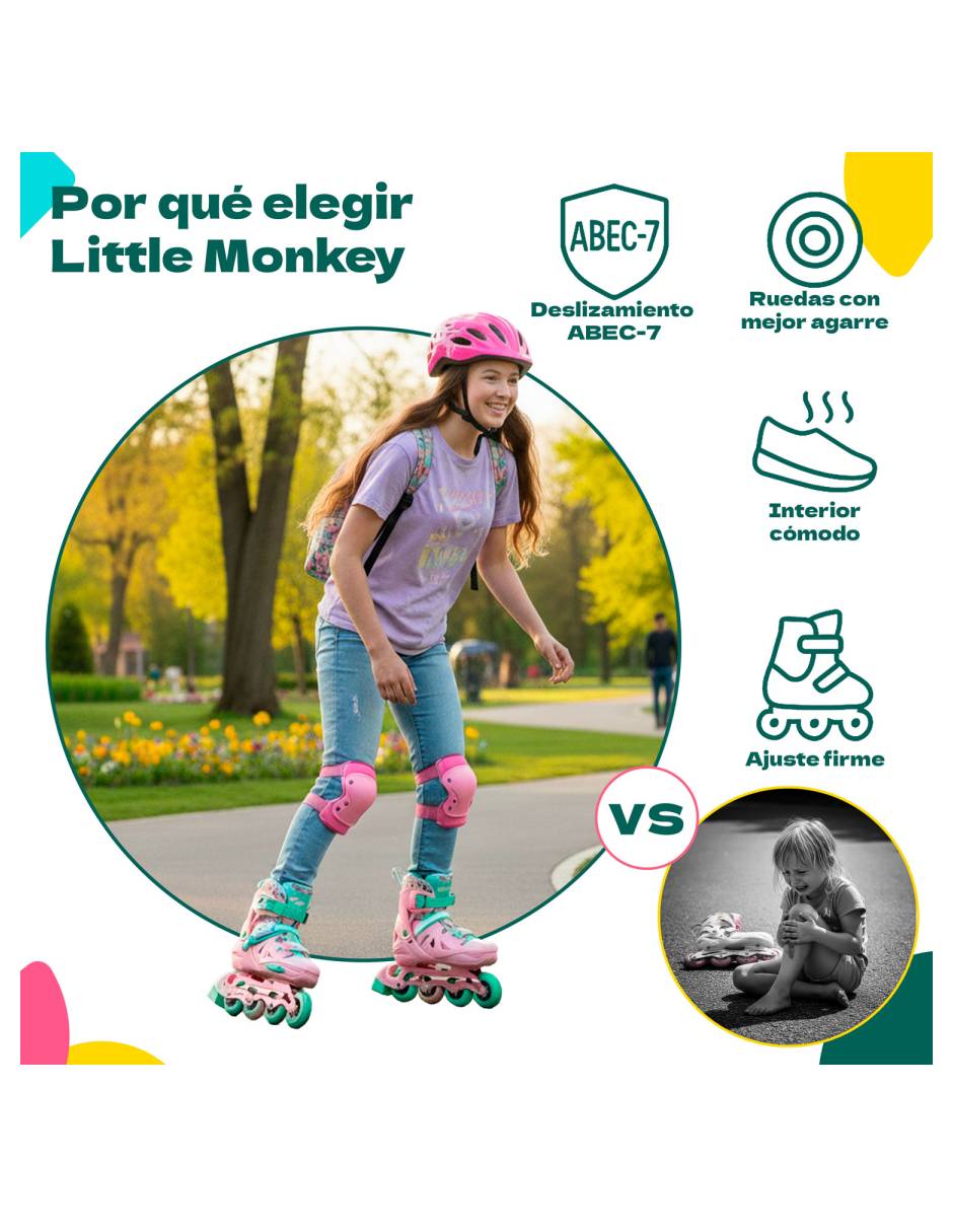 Patines en línea Little Monkey unisex
