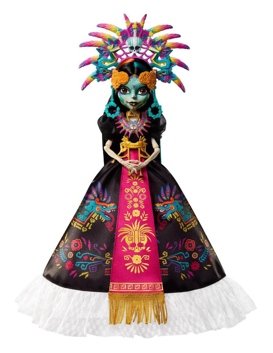 Muñeca colección monster high Mattel skelita calaveras día de muertos