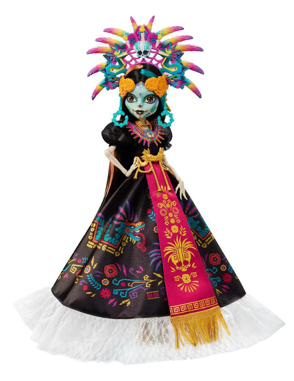 Muñeca colección monster high Mattel skelita calaveras día de muertos