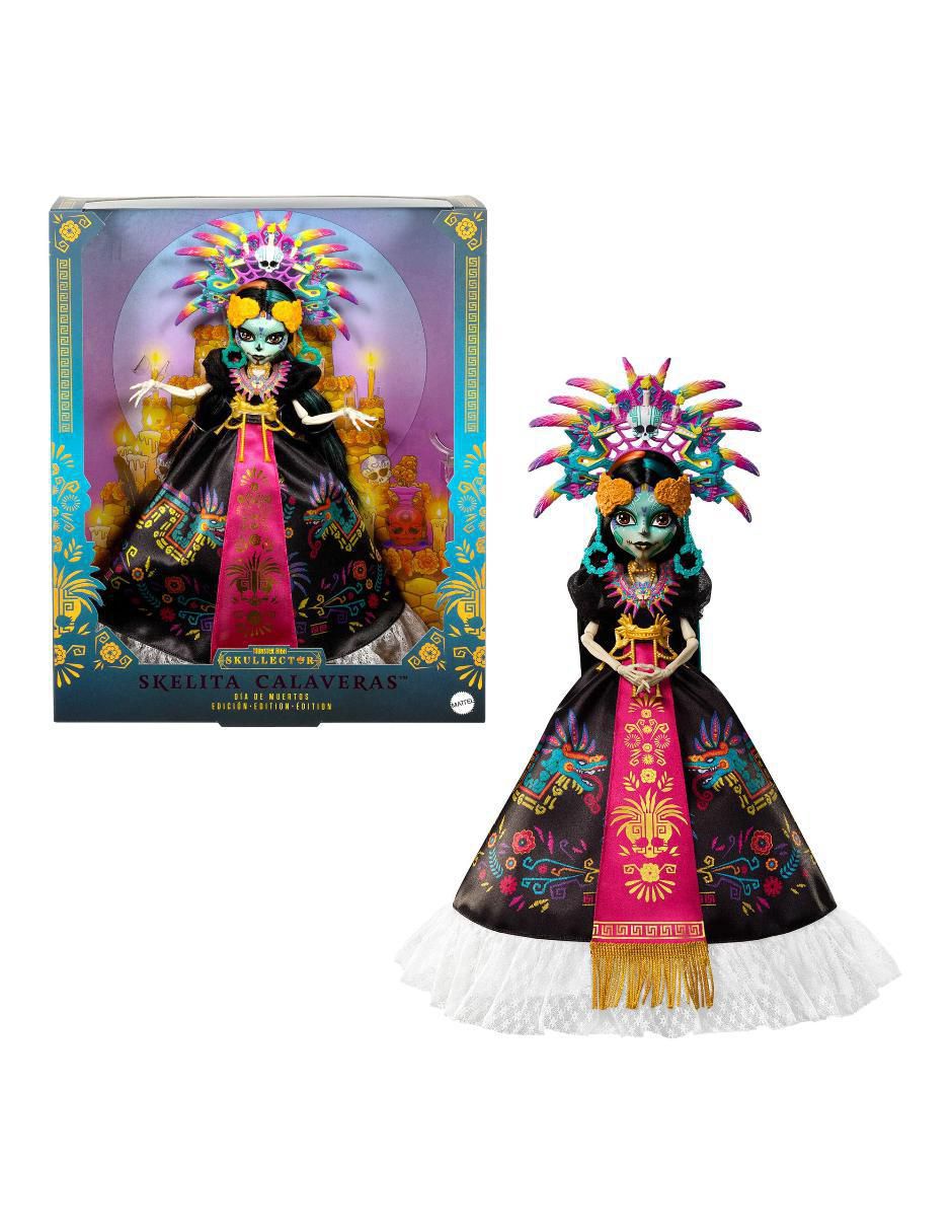Muñeca colección monster high Mattel skelita calaveras día de muertos