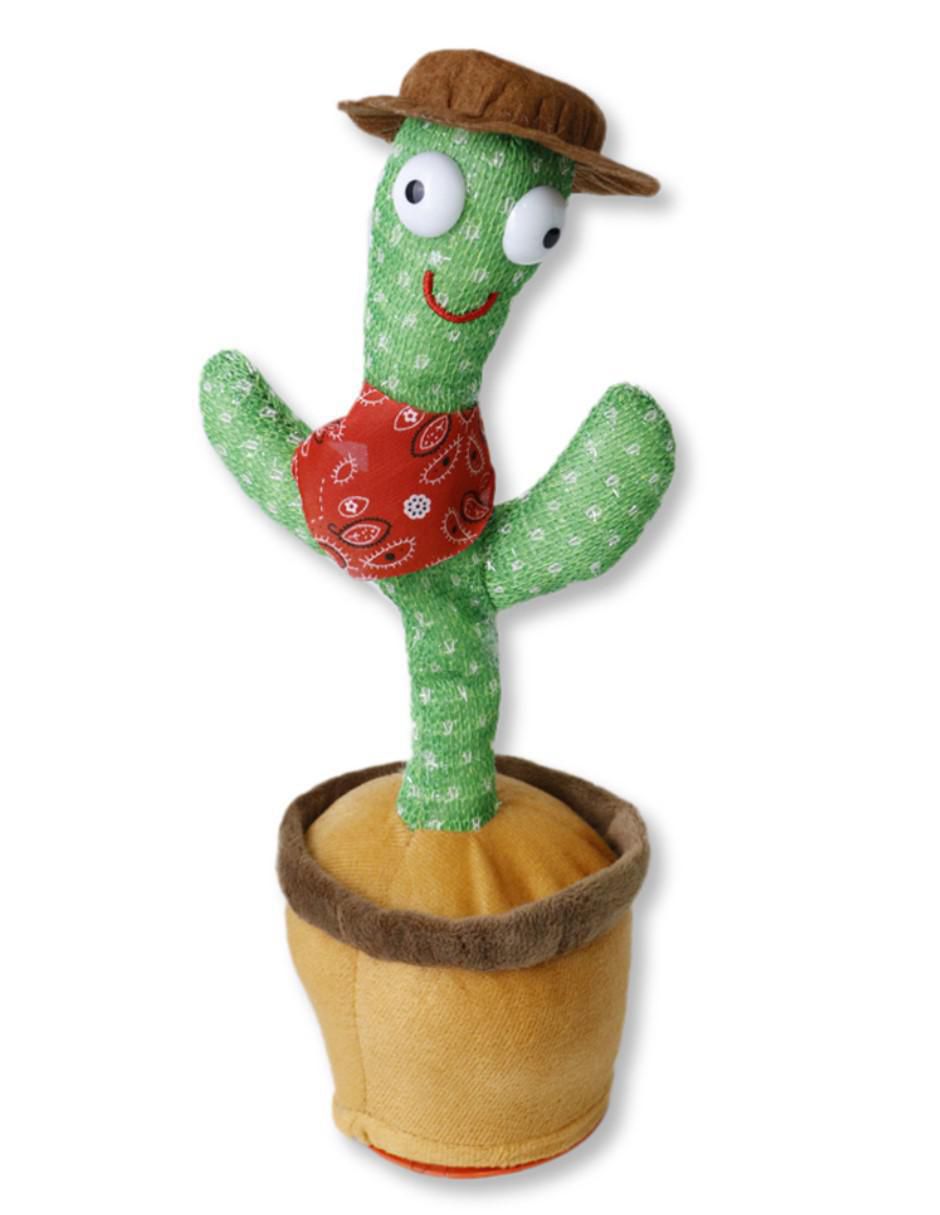 Peluche de Cactus Baila Canta y Repite Voz de 30 cm Peluche de Cactus Baila Canta y Repite Voz de 30 cm