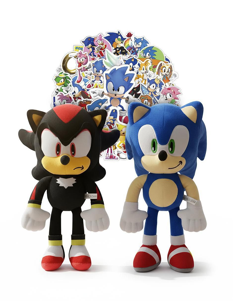 Peluche de Sonic & Shadow Erizo de 35 cm 1