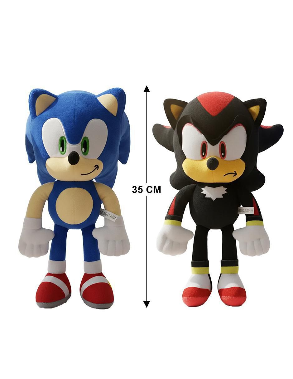 Peluche de Sonic & Shadow Erizo de 35 cm 7