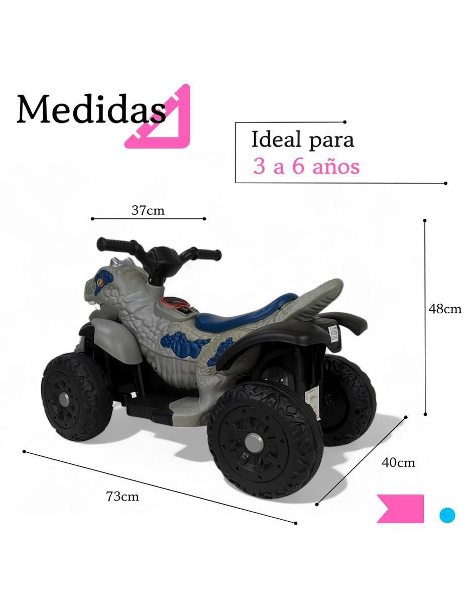 Cuatrimoto montable recargable unisex 7