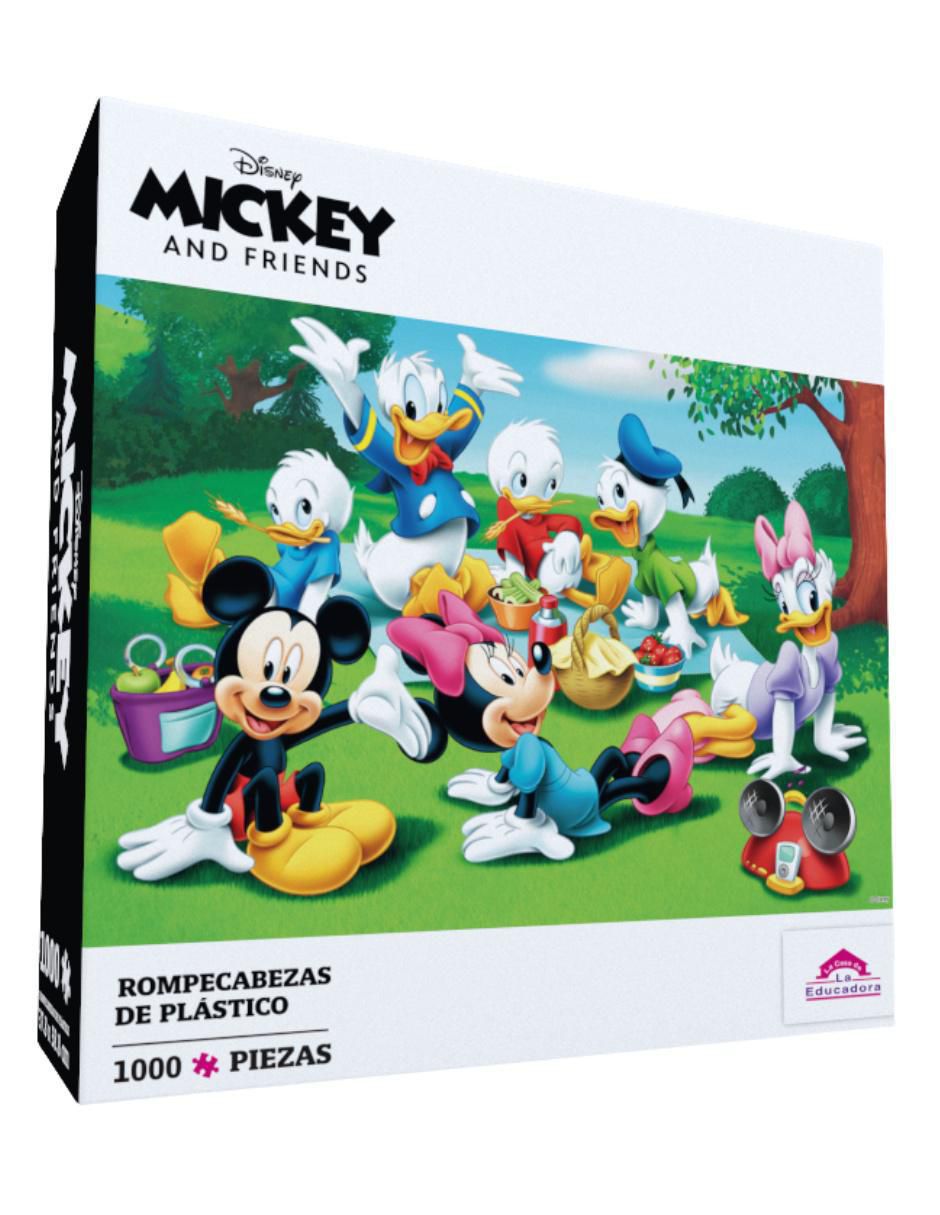 Rompecabezas disney mickey and friends La Casa de la Ed 1000 piezas